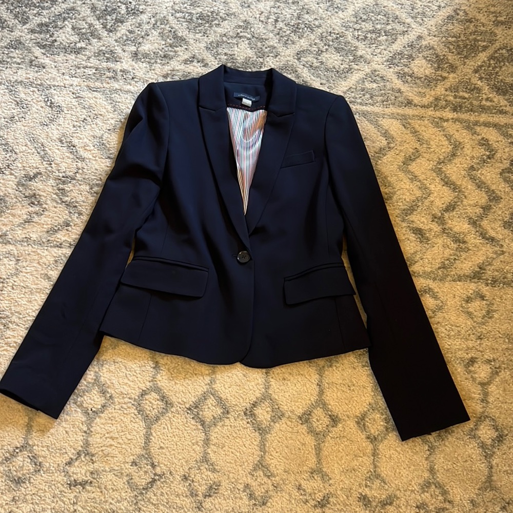 NEW Tommy Hilfiger Navy Blue Blazer
